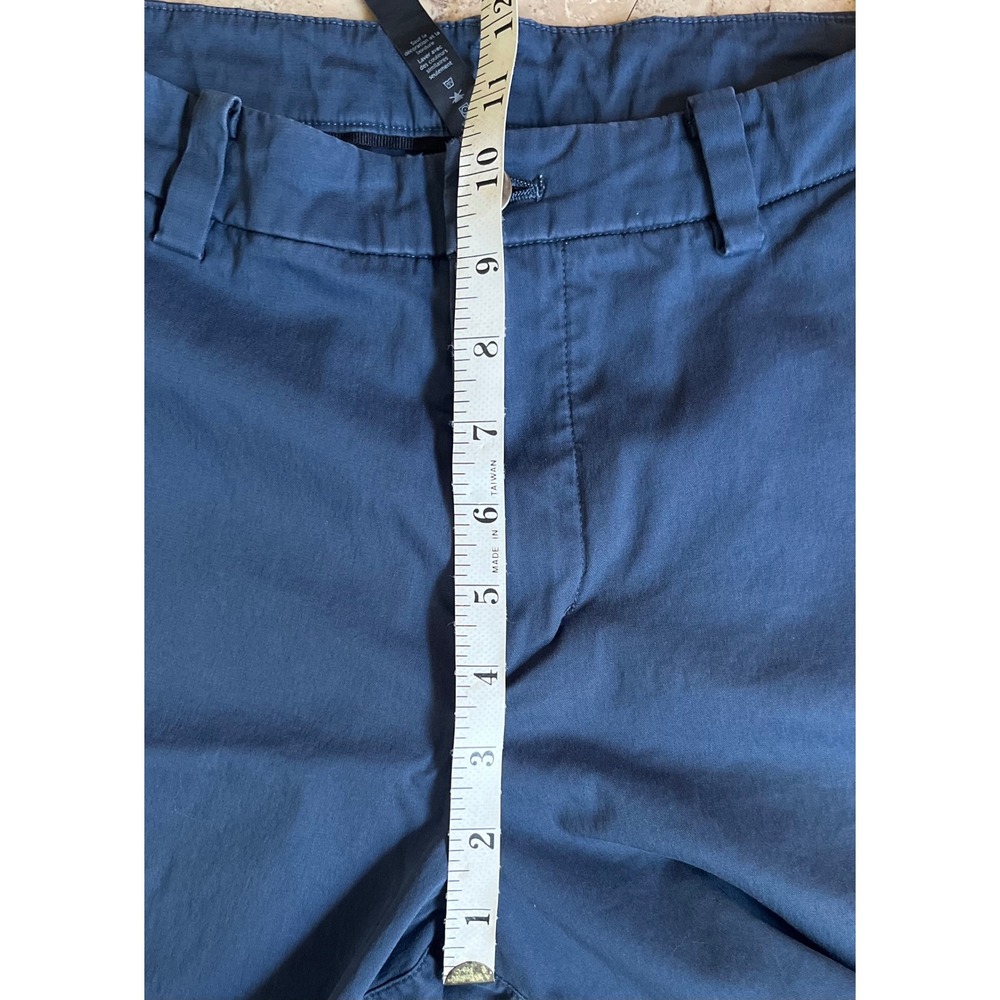 Lululemon Commission Shorts Mens 28 Navy Blue Cotton Blend 9 Inch Inseam Chino - Picture 5 of 9
